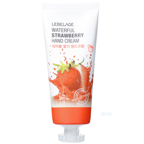Lebelage Крем для рук с экстрактом клубники - Waterful strawberry hand cream, 100мл
