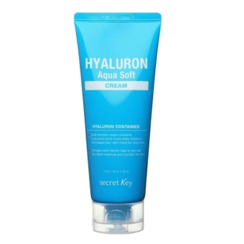 Secret Key Крем для лица с гиалуроновой кислотой – Hyaluron aqua soft cream, 150г