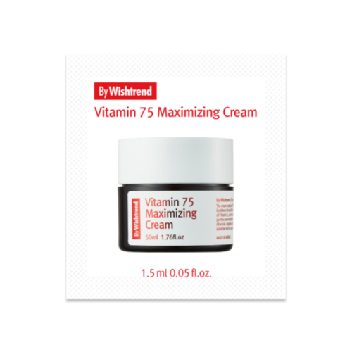 By Wishtrend Крем витаминный с экстрактом облепихи (пробник) – Vitamin 75 maximizing cream, 1,5мл