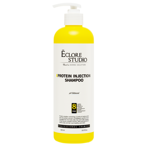 Eclore Studio Шампунь протеиновый - Protein injection shampoo, 500мл