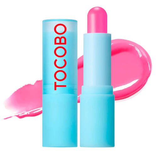 Tocobo Бальзам для губ увлажняющий оттеночный - Glass tinted lip balm 012 better pink, 3.5г