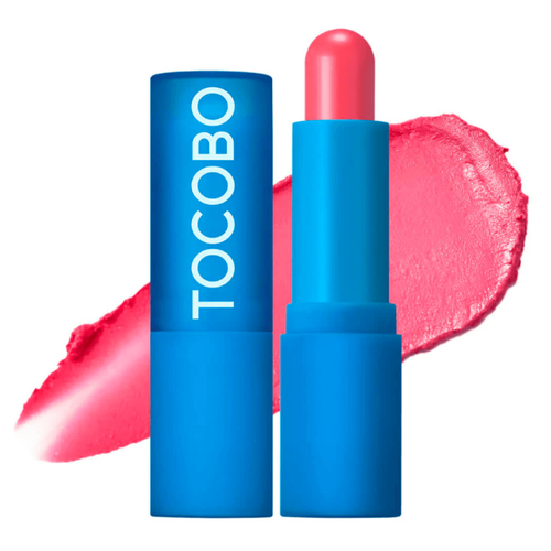 Tocobo Бальзам для губ увлажняющий оттеночный - Glass tinted lip balm 032 rose petal, 3.5г