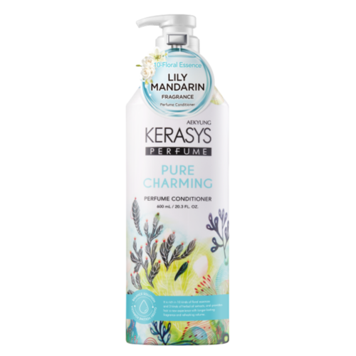 KeraSys Кондиционер для волос парфюмированный «шарм» - Pure&charming parfumed rinse, 600мл