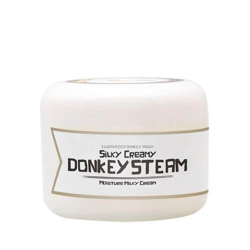 Elizavecca Крем для кожи молочный увлажняющий - Silky creamy donkey steam moisture milky, 100мл