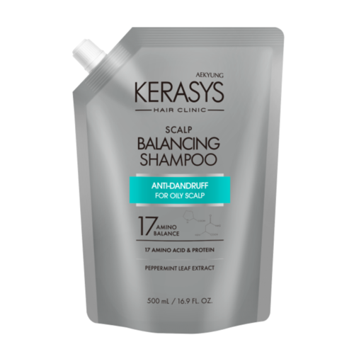 KeraSys Шампунь для жирной кожи головы з/б - Scalp care balancing, 500мл