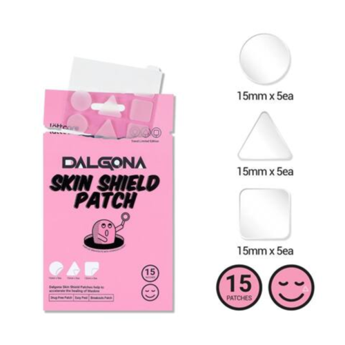 Патчи точечные от воспалений - Dalgona skin shield patch, 15шт