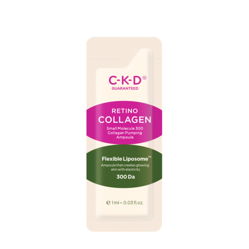 CKD Лифтинг-ампула для лица - Retino collagen small molecule 300 collagen pumping ampoule, 1мл