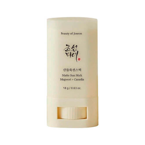 Beauty of Joseon Стик солнцезащитный матирующий - Matte sun stick mugwort+camelia SPF50+PA++++, 18г