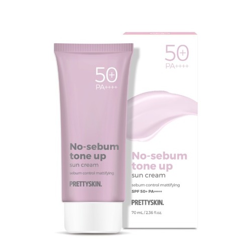 Pretty Skin Крем солнцезащитный тонирующий для жирной кожи - No-sebum tone up SPF50+PA++++, 70мл