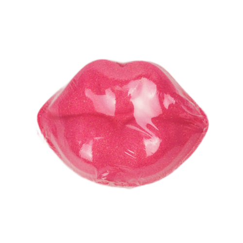 DUSHA Бомбочка для ванны "Поцелуй" с ароматом сладкой губной помады, 165г (+/-10г)