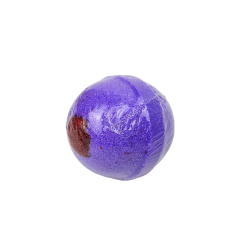 DUSHA Бомбочка для ванны "Magic" фиолетовая с цветами граната с ароматом Dolche D&G, 175г