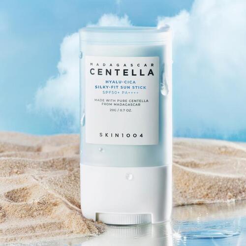 SKIN1004 Стик солнцезащитный - Madagascar centella hyalu-cica silky-fit sun stick SPF50+PA++++, 20г