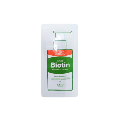 CKD Шампунь с аминокислотами и биотином (пробник) - Amino Biotin all-powerful shampoo, 7мл
