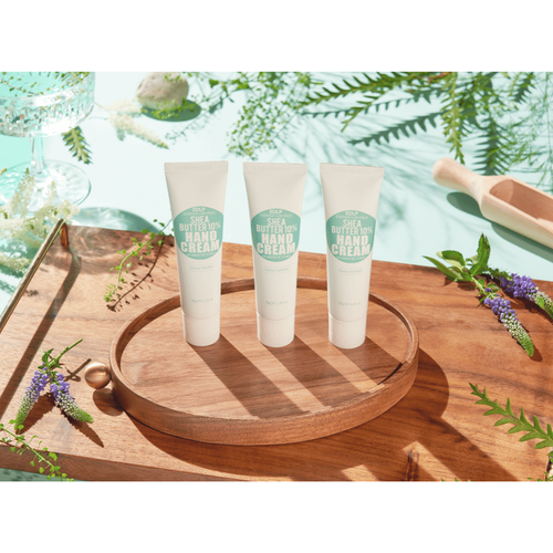 Derma Factory Крем для рук с маслом ши аромат цветов - Shea butter 10% hand cream classy garden, 30г