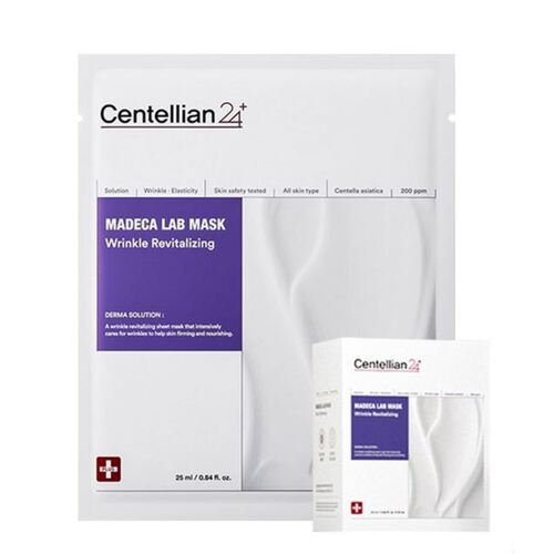 Centellian24 Маска тканевая восстанавливающая - Madeca lab mask wrinkle revitalizing, 25мл