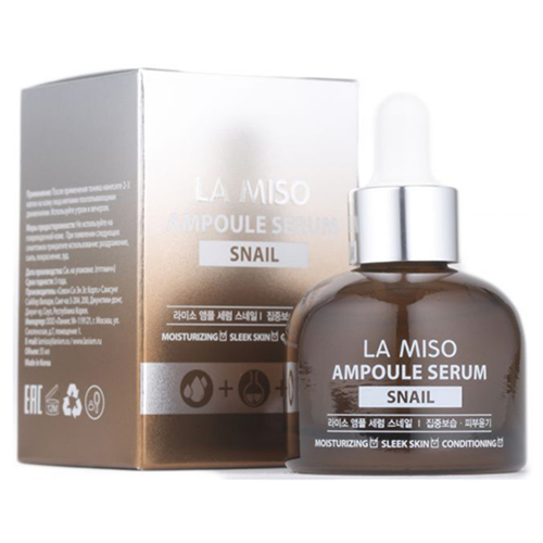 La Miso Сыворотка ампульная с улиткой - Ampoule serum snail, 35мл