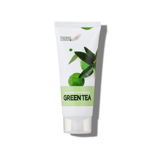 TENZERO Пенка для умывания с экстрактом зеленого чая - Balancing Foam Cleanser Green Tea, 100мл