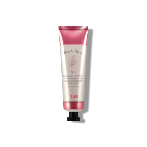 TENZERO Крем для рук и ногтей с ароматом розы - Flower Shower Hand & Nail Cream Rose, 50мл