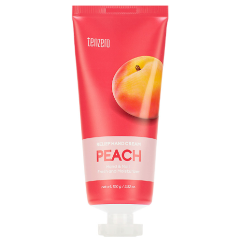 TENZERO Крем для рук с экстрактом персика - Relief Hand Cream Peach, 100г