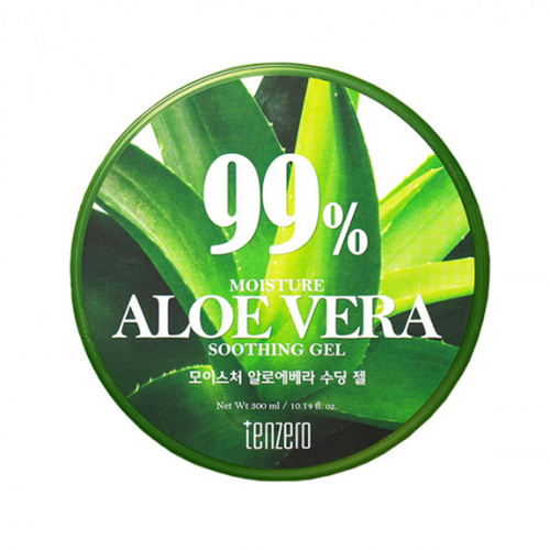 TENZERO Успокаивающий гель с экстрактом алоэ - Moisture Aloe Vera Soothing Gel, 300мл