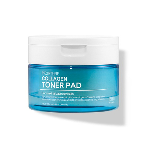 TENZERO Увлажняющие пэды с коллагеном - Moisture Collagen Toner Pad, 70мл