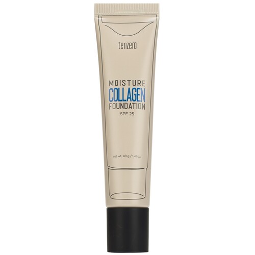 TENZERO Тональный крем с коллагеном SPF 25+ - Moisture Collagen Foundation #21 Light Beige, 40г