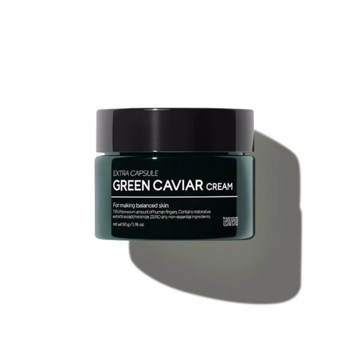 TENZERO Выравнивающий крем с экстрактом морского винограда - Green Caviar Extra Capsule Cream, 50г