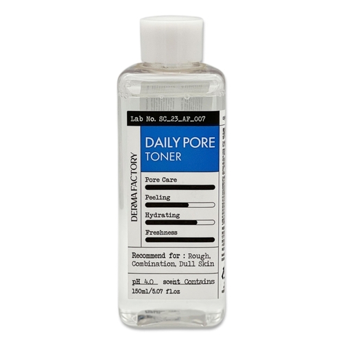 Derma Factory Тонер с кислотами для очищения пор - Daily pore toner, 150мл