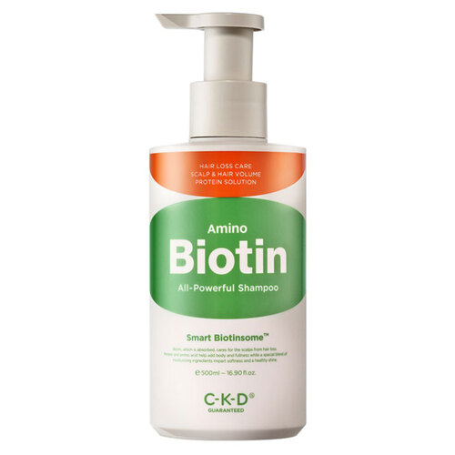 CKD Шампунь с аминокислотами и биотином - Amino Biotin all-powerful shampoo, 500мл