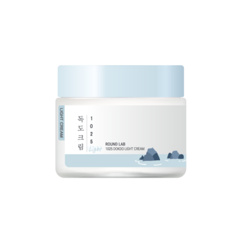 Round Lab Крем лёгкий увлажняющий с комплексом минералов - 1025 Dokdo light cream, 80мл