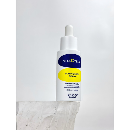 CKD Ампула для лица с витамином С и спикулами - Vita C Teca toning shot serum, 30 мл