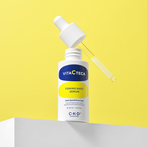 CKD Ампула для лица с витамином С и спикулами - Vita C Teca toning shot serum, 30 мл