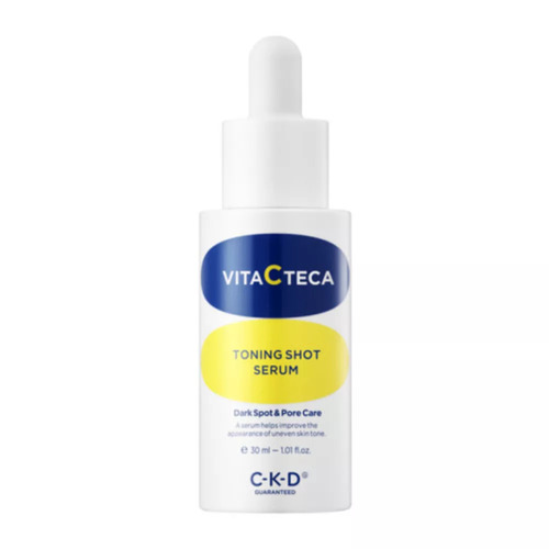 C-K-D Сыворотка ампульная для лица с витамином С и спикулами - Vita C Teca toning shot serum, 30 мл