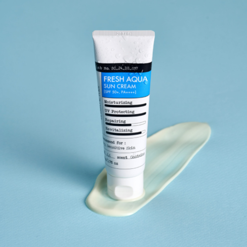 Derma Factory Крем для лица солнцезащитный увлажняющий - Fresh aqua sun cream, 50мл