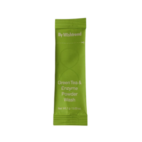 By Wishtrend Пудра энзимная с зелёным чаем - Green tea & enzyme powder wash, 1г (пробник)