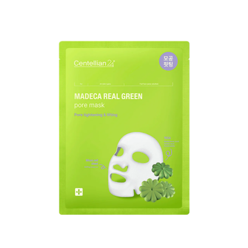 Centellian24 Маска тканевая для очищения пор - Real green pore, 1шт