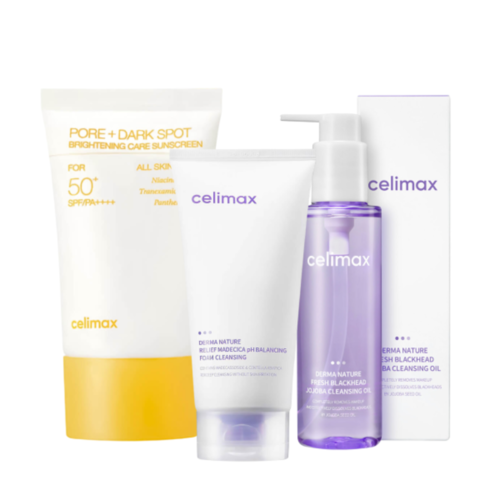 Celimax Набор для лица "Идеальное очищение и SPF-защита" - Perfect cleansing and SPF protection, 1шт