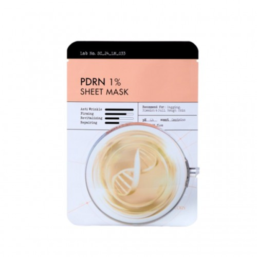 Derma Factory Маска тканевая для упругости кожи - PDRN 1% sheet mask, 28мл