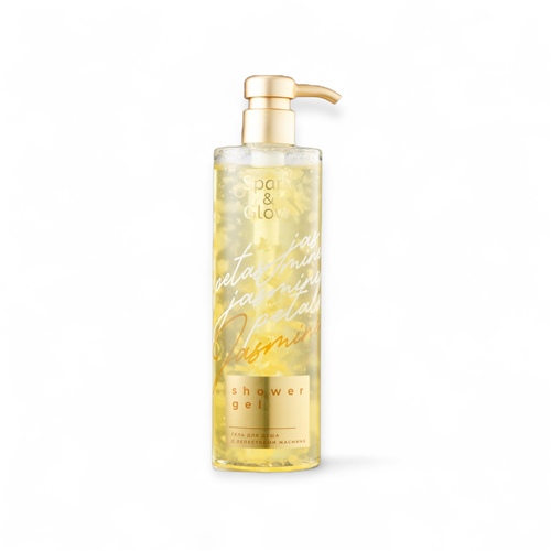 Spark'&Glow Гель для душа с лепестками жасмина - Jasmine petal shower gel, 500мл