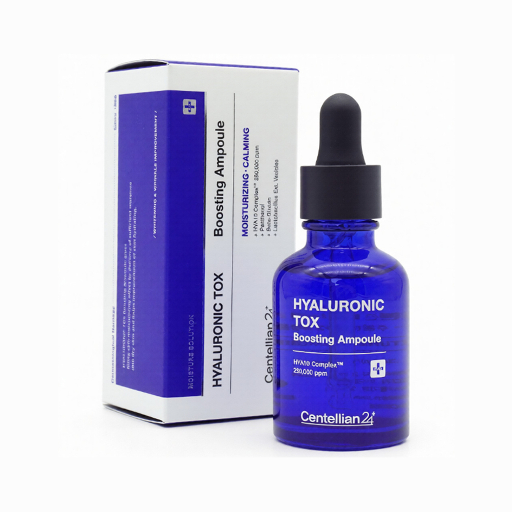 Centellian24 Сыворотка ампульная для лица увлажняющая - Hyaluronic Tox Boosting Ampoule, 30мл