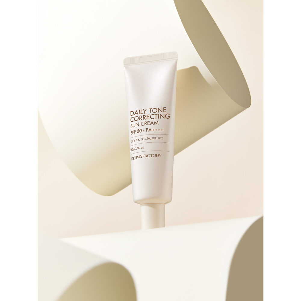 Derma Factory Крем солнцезащитный тонирующий - Daily Tone Correcting Sun Cream SPF 50+ PA++++, 50мл