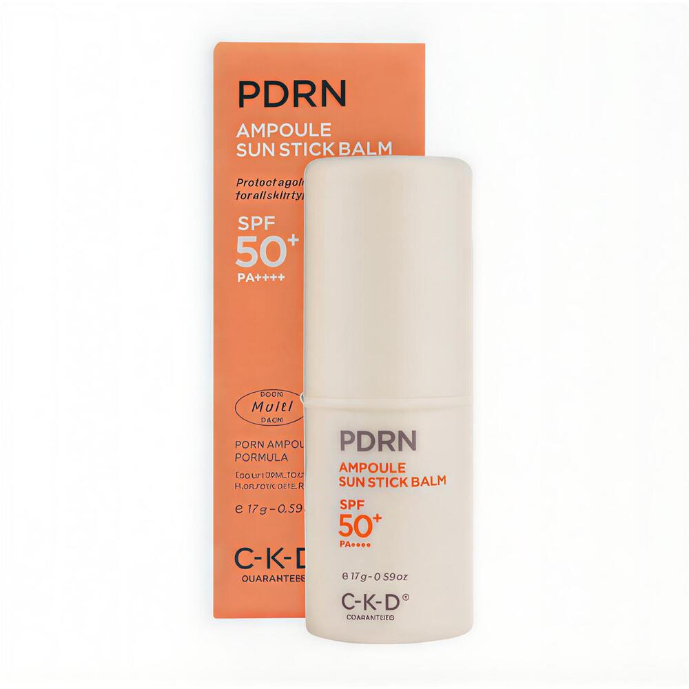 C-K-D Стик-ампульный солнцезащитный - PDRN Ampoule Sun Stick Balm SPF50+ PA++++, 17г