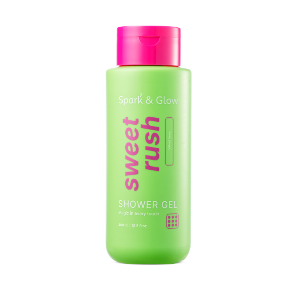 Spark'&Glow Гель для душа с экзотическим ароматом - Body wash velvet haze scent, 400 мл