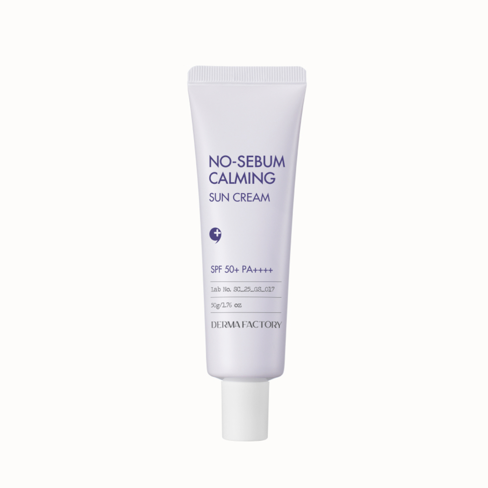 Derma Factory Крем солнцезащитный - No-sebum Calming Sun Cream SPF 50+ PA++++, 50мл