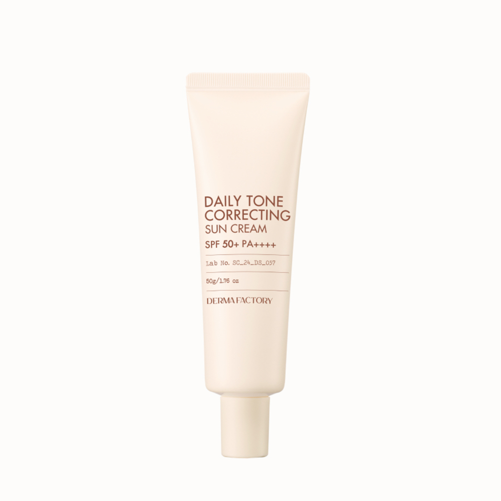 Derma Factory Крем солнцезащитный тонирующий - Daily Tone Correcting Sun Cream SPF 50+ PA++++, 50мл