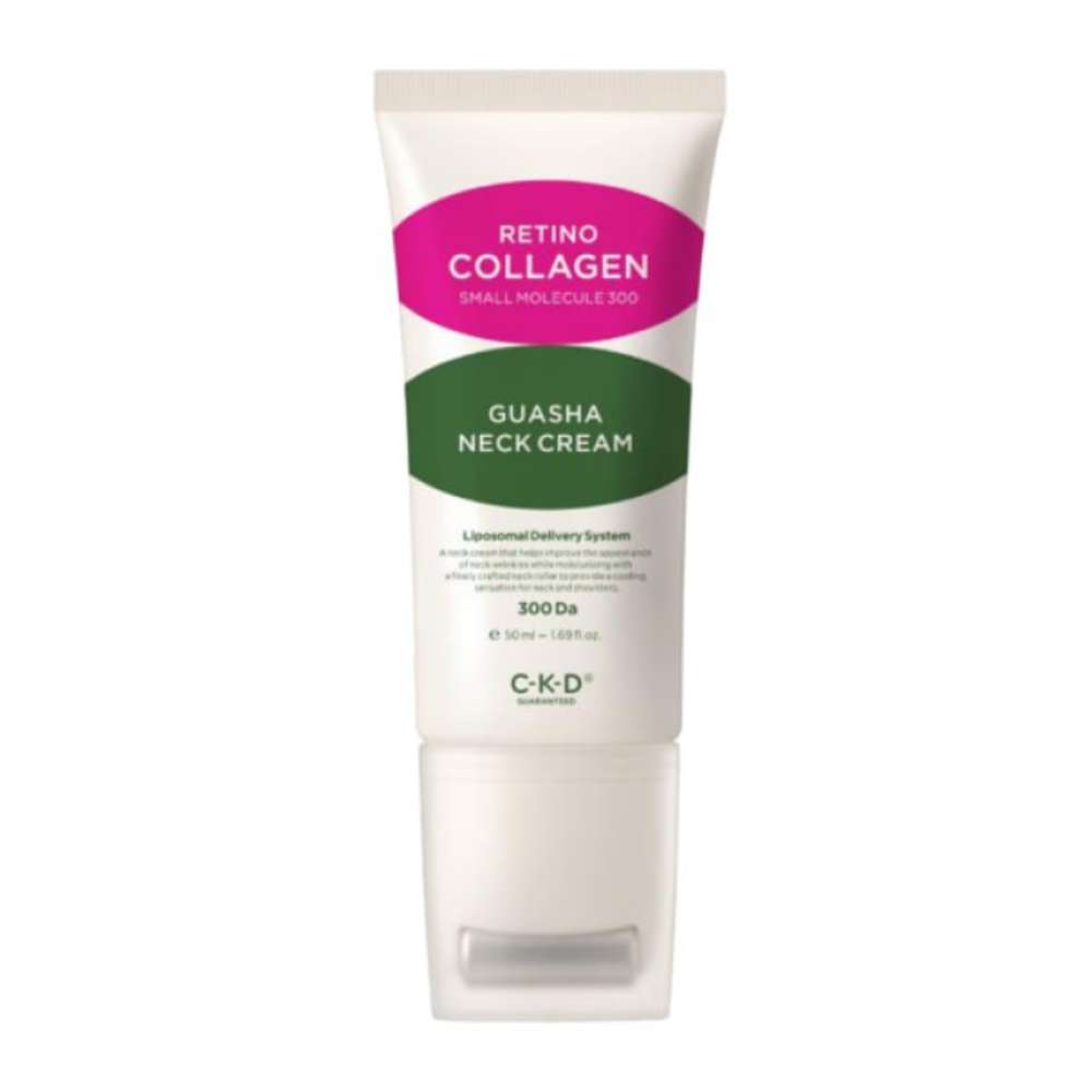 C-K-D Крем для шеи омолаживающий - Retino collagen small molecule 300 guasha neck cream, 50мл