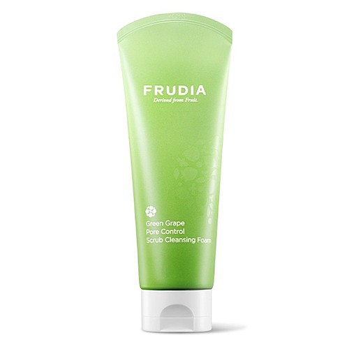 Frudia Скраб-пенка для умывания с виноградом - Green grape pore control scrub cleansing foam, 145мл