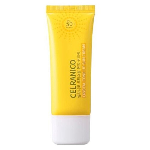 Celranicо Крем для лица солнцезащитный - Crystal tone up sun cream SPF50/PA+++, 40мл