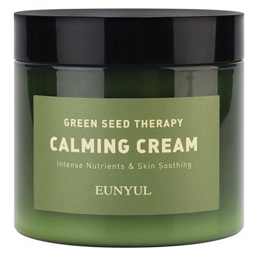 Eunyul Крем-гель для лица с экстрактами зеленых плодов – Green seed therapy calming cream, 270г