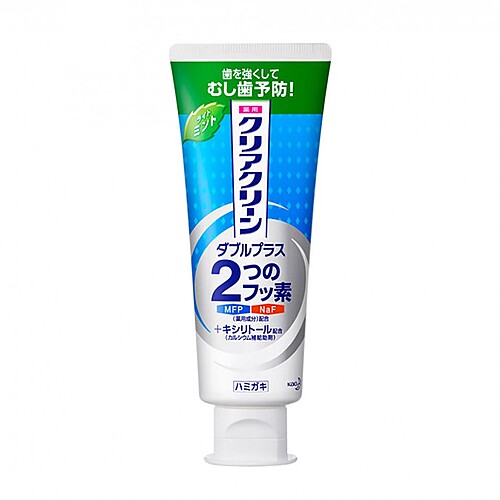 KAO Паста зубная лечебно-профилактическая мятная - Clear clean double plus light mint, 130г